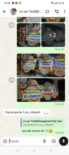 Testimonial Papan Bunga tasikmalaya